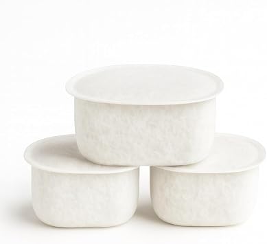 Purmed - 2lt / 65oz (W300/W500) Evcil Hayvan Su Sebili Uyumlu pamuk, karbon filtresi - 6x3cm 3'lü Paket