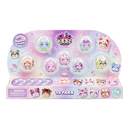 Clickeez Series 3 12-Pack | 12 Collectible Character Keyboard Keys