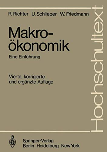 Makroökonomik: Eine Einführung (Hochschultext) ... [German] 3540109986 Book Cover