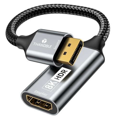 Adaptador DisplayPort a HDMI 8K 60Hz Uni-Direccional miniatura 1