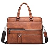 Design polyvalent : Ce porte-documents présente un design élégant et professionnel qui convient à diverses occasions, des réunions d'affaires aux sorties décontractées. Son esthétique intemporelle s'adapte à toutes les garde-robes