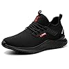 SUADEX Veiligheidsschoenen, werkschoenen met stalen neus, sneakers voor dames en heren, lichtgewicht, ademend…