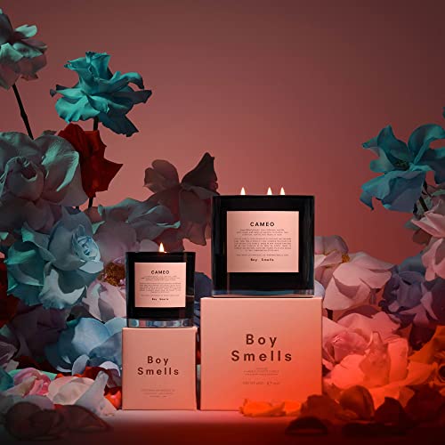 Cameo Boy Smells Candle | 50 Hour Long Burn | Coconut & Beeswax Blend | Luxury Scented Candles For Home (8.5 Oz) #TOP4