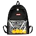 Produktbild Huhu833 Rucksack für Kind Baby, Kinder Mädchen Jungen Ente Tier Student Rucksack Kleinkind Schultasche (Schwarz)
