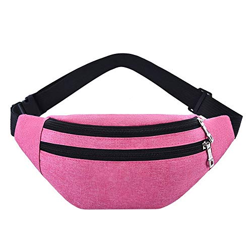 Ljyutihg Bolsa de cintura yb, bolsa de cintura de tecido Oxford masculina e feminina universal, espo