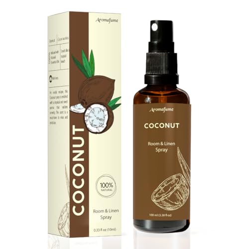 Coconut Room, Linen & Pillow Spray by Aromafume | 100ml/3.38