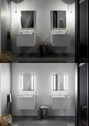 Kohler 99007-Tlc-Na Verdera 24" W X 30" H Medicine Cabinet With Lights, Recessed Or Surface Mount Bathroom Medicine Cabinet With Mirror #TOP3
