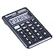 Taschenrechner DONAU TECH/K-DT2085-01 8-Stellig Wurzelfunktion/ 114x69x18mm/ Farbe: Schwarz/Rechner mit 8-stelliger Anzeige/Batteriebetrieb/Kompaktes Design