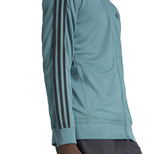 Image of adidas Men Track Top Track Tops | Tr-Es 3S T-Top | Black |