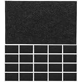 HEMOTON 24 Pièces Tapis Capillaire de Semis Noir en Feutre, 13x7,8 Pouces