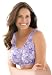 Comfort Choice Women's Plus Size Bra, Cotton Everyday Wireless Full-Coverage