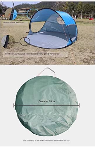Carpa playa automática para 5-6 personas azul miniatura 7