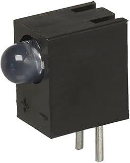 SSF-LXH103USBD LED Circuit Board Indicator LED Circuit Board Indicator Single Blue Diffused, Tinted 3.5V 20mA Round with Domed Top 3mm, T-1 Through Hole, Right Angle