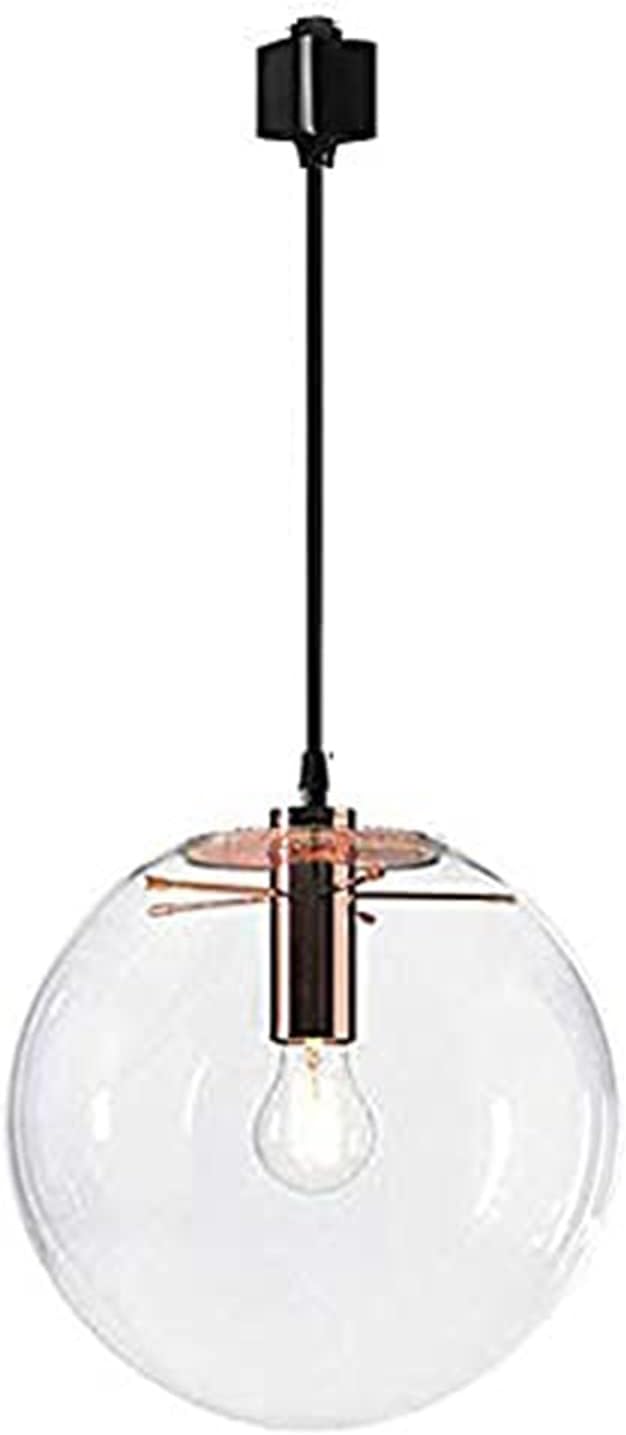 Kiven H-System Track Lighting Pendant- LED Industrial Kitchen Pendant Light – Black Fixture - One Light