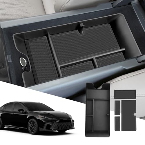 SXCY for 2025 Toyota Camry Center Console Organizer 2025 Camry Accessories