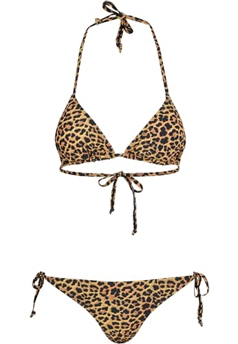 TPulling Zweiteiliger Badeanzug Bikini-Sets für Damen,Neckholder Bikini Oberteil High Waist Bikinihose Kreuz und quer,Split Badeanzug Strandkleidung