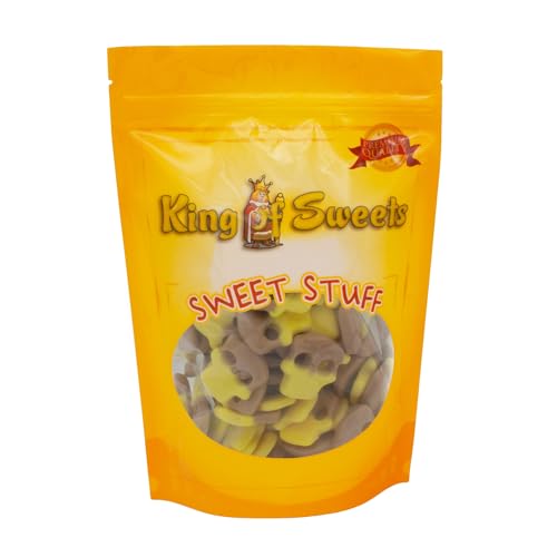 Swedish Style Sweet Banana & Toffee Skulls 1 Lb Bolsa miniatura 1