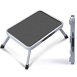 trittstufe project 2000 SICHER - Große Standfläche mit einem Maß von 38 x 26 cm. Die rutschfeste Oberfläche sowie die Gummifüße sorgen für einen festen und sicheren Stand.