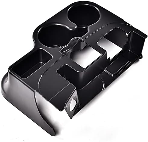 Matte Black Center Console Cup Holder For 2003-2012 Dodge Ram 1500/2500/3500 - Dual Holder Dodge Ram Cup Holder - Foto 11