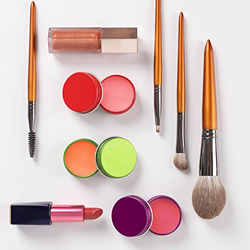 2 Oz / 60Ml Screw Top Aluminum Tin Jar With Screw Lid And Blank Labels (Purple - Pack Of 23) #TOP5