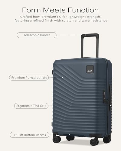 Coolife 3-Piece PC Luggage Set