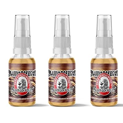 Blunteffects Blunt Effects 100% concentrated Air Freshener Car/Home Oder Neutralizing Spray (3 Pack) [Choose The Scent] (Dark Sandalwood)