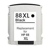hp officejet 88 xl ink HP Cartouche HP 88 X L Noir Compatible pour HP K5400, K550 x, L7400 L7480 L7550 C9396 A Capacit \'69 ml