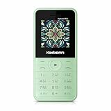 Karbonn Kphone Mini Mint Green Mobile Phone | Dual SIM GSM | 1.8" Display | 1000mAh Battery | Bluetooth | FM Radio | Camera | Expandable Memory 32GB | Basic Keypad Phone product image