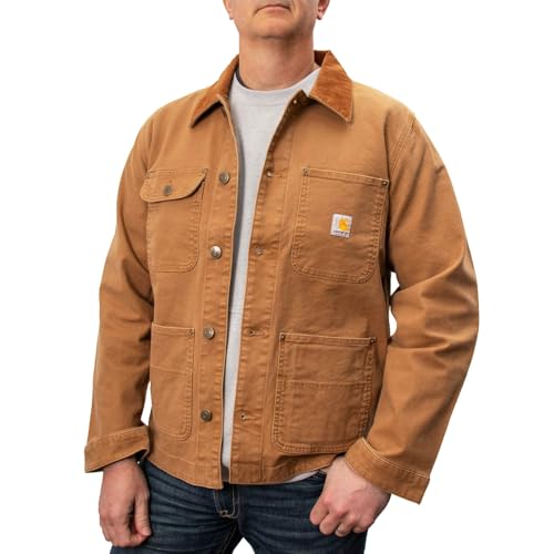 Carhartt Men's 106644 Rugged Flex® Relaxed Fit Duck Unlined Chore Coat