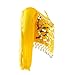 Dance Top Genie Top Belly Dance Top Long Sleeves Strap Type Without Chest Pad Arabian Nights Outfit for Women #2 Yellow