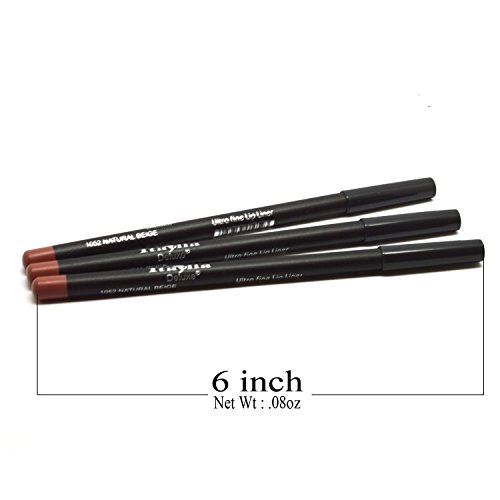 Set 3 piezas delineadores ojos beige natural miniatura 3