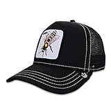 Goorin Bros. El sombrero de camionero de granja, Abeja reina negra, talla única