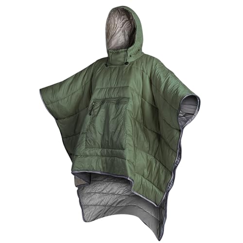 Poncho de camping imperméable et sac de couchage pour vos soirées