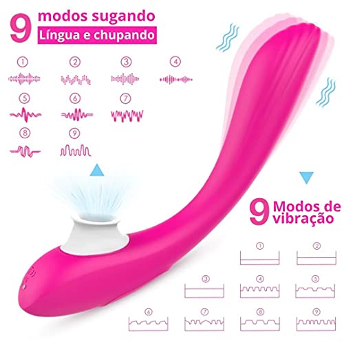 Vibradores de Sucção Clitóris Estimulação Orgasmo Erótico Adultos Brinquedos Sexuais 9 Modos Zatla S