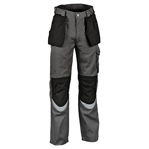 Cofra V064-0-04.Z44 Carpenter Pantalon, Anthracite/Noir, 44