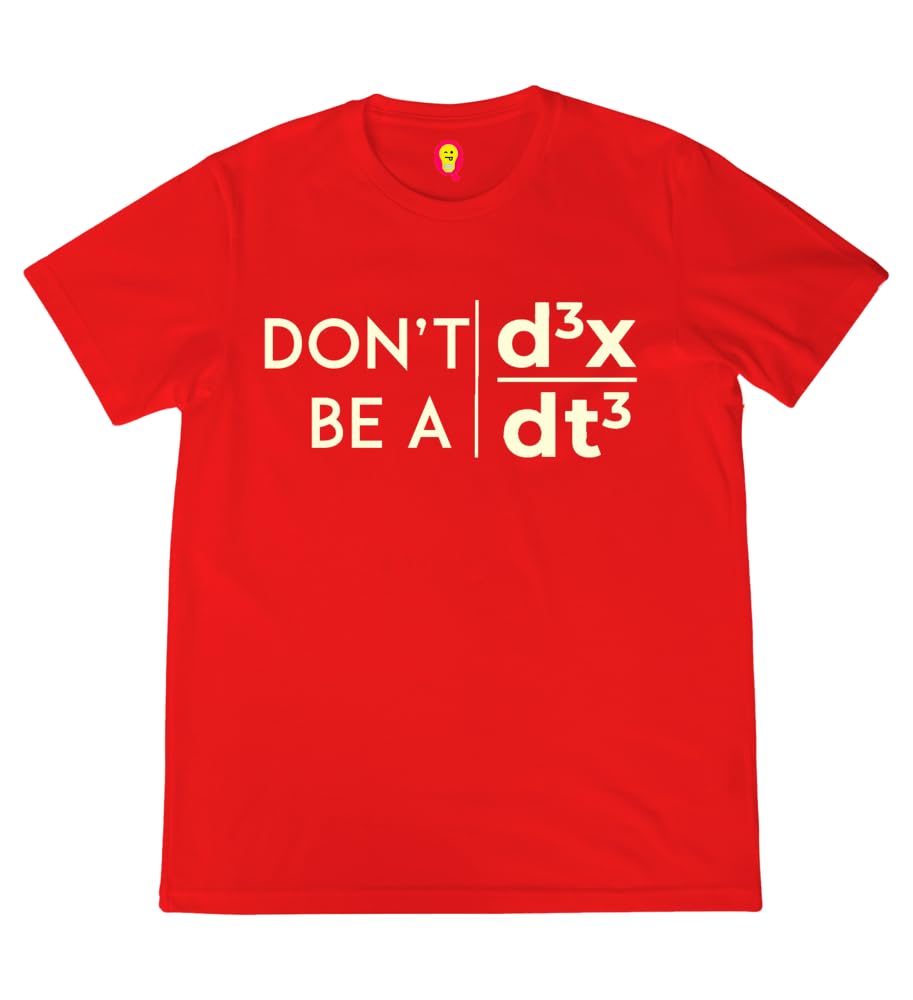 aaramkhor Mathematics Maths T-Shirt for Men | Don't Be a Jerk | Math | Wordplay | Regular Fit for Men Sizes S to 4XL|-picture-12
