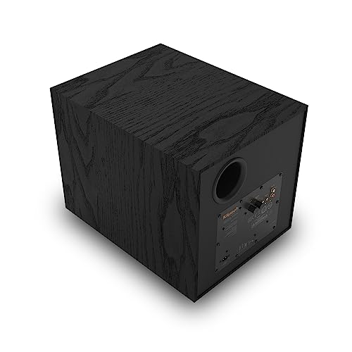 Image of Klipsch Reference R-101SW 10 inch Front-Firing Subwoofer with All-new Spun-Copper 10 inch woofers and an All-Digital Amplifier for Premium Home Theater Sound in Black