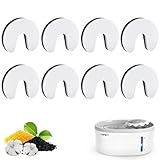 NPET Cat Water Fountain Filter Replacement 8pcs for NC010