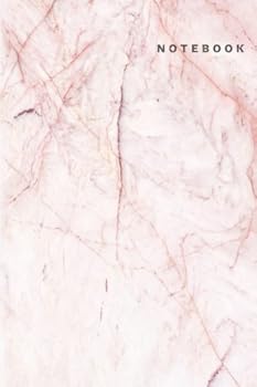Paperback Notebook: Pink Marble Notebook-Square Grid 6x9 Notebook , A5 Grid notebook journal, Dairy, 120 pages-Pink Marble Composition Notebook v.2 Book