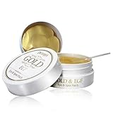 Petitfée - Gold & EGF Eye Patch - 60 x Goldene Augenpads gegen Augenringe und Falten mit dem Epidermal Growth Factor - Eyepatches mit Gold