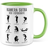 ✅ FOTOCAMERA SUTRA DELLA FOTOGRAFIA: la tazza perfetta per fotografi e fotografi con umorismo! Divertente regalo per amici, colleghi o per il team, ideale per una pausa caffè in palestra o a casa.