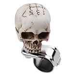 Abfer Skull Steering Wheel Spinner Knob Car Turning Asisting Handle 5 Speed Suicide Knobs Boosters Fit Most Forklifts, Lawn Mowers, Tractors