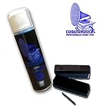  Pack Premium para la Limpieza de Discos de Vinilo - Liquido Spray Limpiador, Gamuza, Cepillo de Terciopleo para Discos y Cepillo para la Aguja del Tocadiscos/Ref.3021