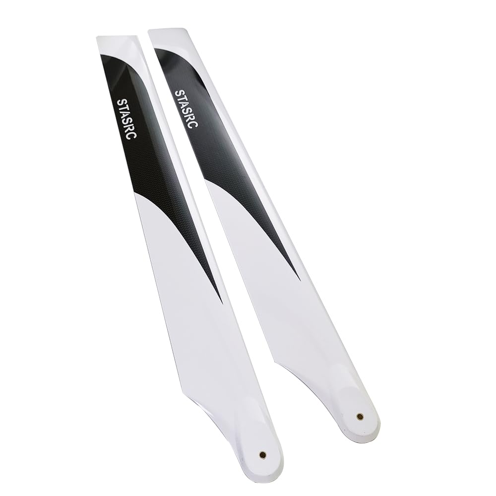 Hélice de hoja principal de fibra de carbono de 550 mm para helicóptero Align 550 RC
