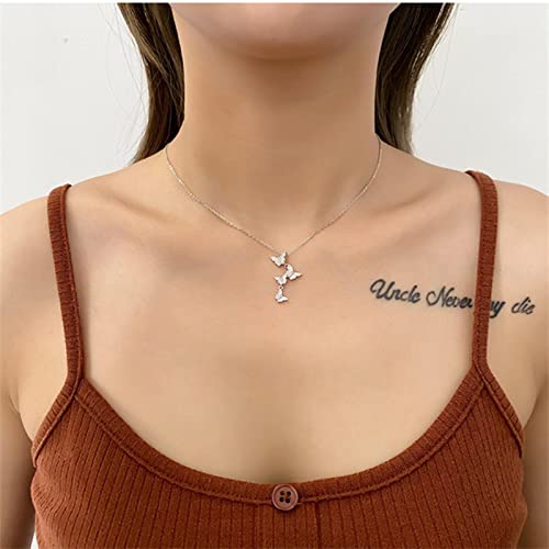 Collier papillon argent LXGGUC l'accessoire idéal pour vos banquets