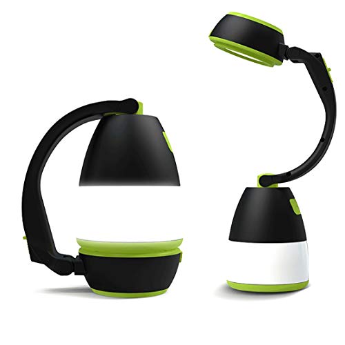 Preisvergleich Produktbild Luoshan Multifunktionale Tischleuchte, 3 in 1 Einstellbare Led Camping-Licht-Taschenlampen, Geeignet for Schlafzimmer / mobilen Notfall Lade