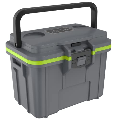 Pelican 8 Quart Personal Lunch Box Cooler (Dark Gray/Green) by Pelican - Used condition - US$62.54