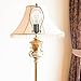 POPETPOP Lamp Shade Harp Holder: Brass Lamp Harp Holder Kits Brass Horn Frame Lampshade Bracket for Lighting Accessories 6 Inch