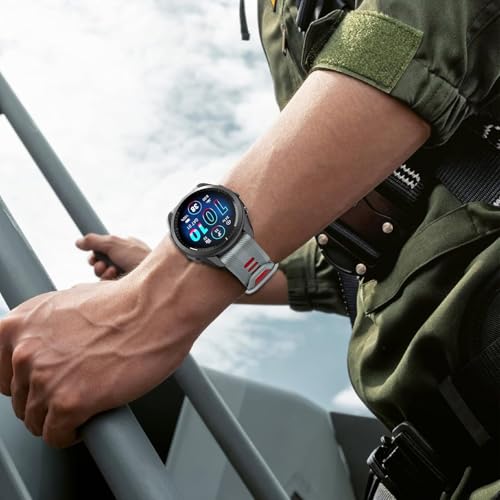 Bracelet de remplacement 22mm en silicone pour Garmin Fenix 5 - 7