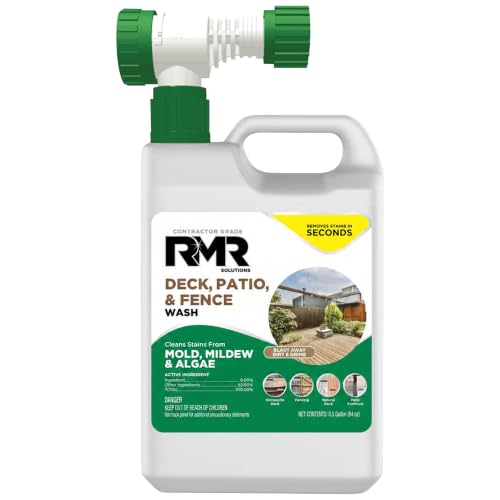 RMR Deck Patio Fence Wash
